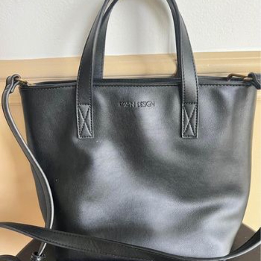 Fawn design handbag - black